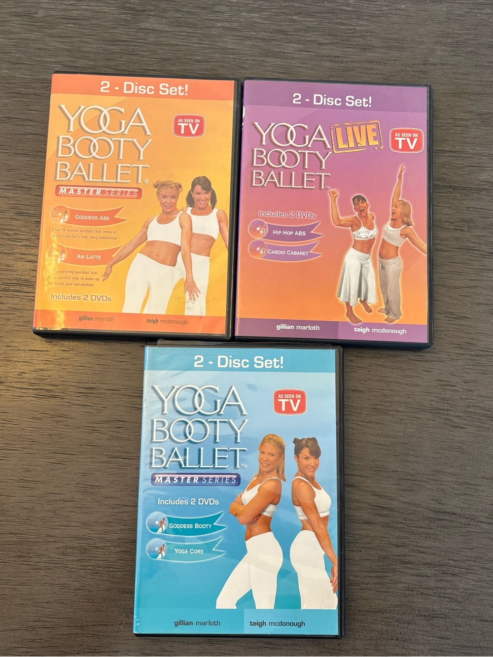 Yoga Booty Ballet - Set of 3 DVDs